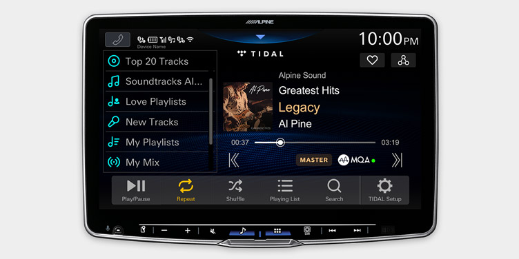 TIDAL Hi-Res Audio App